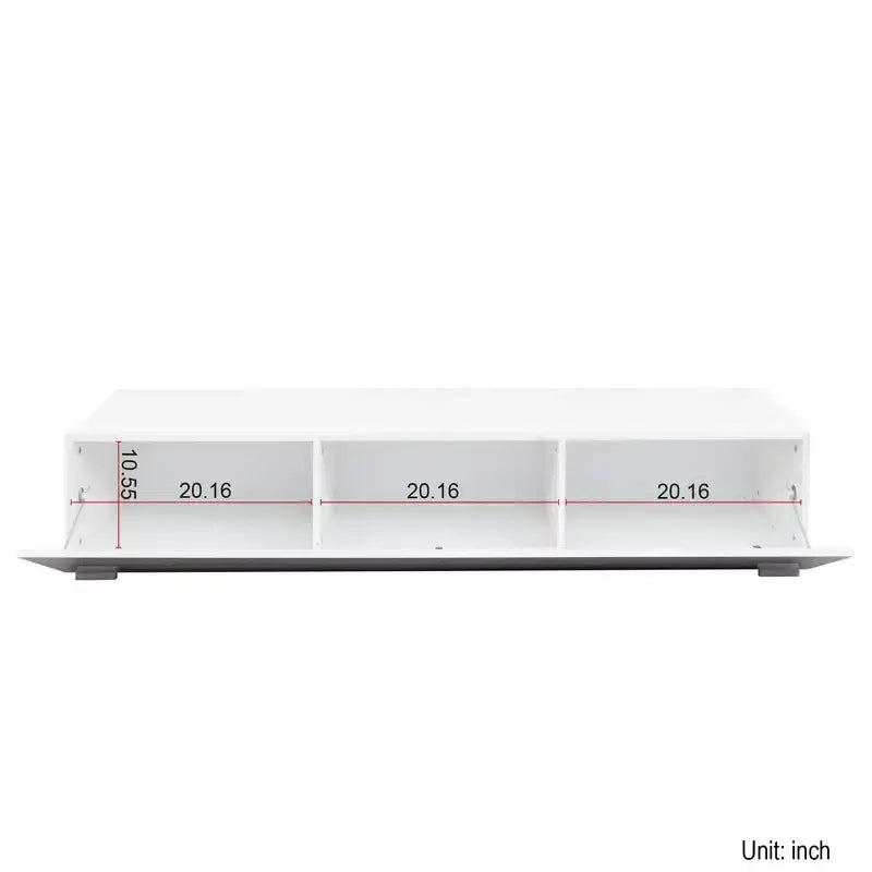 Mobile TV a basso profilo moderno da 62,99" con contenitore