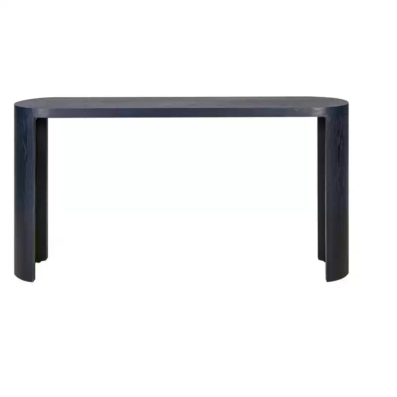 Tavolo consolle moderno da 60 pollici con gambe curve