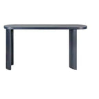 Tavolo consolle moderno da 60 pollici con gambe curve