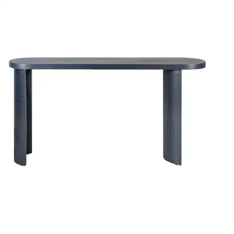 Tavolo consolle moderno da 60 pollici con gambe curve