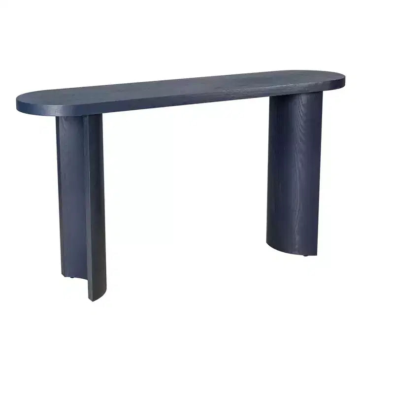 Tavolo consolle moderno da 60 pollici con gambe curve