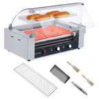 Griglia per Hot Dog a 11 rulli con Doppio Controllo della Temperatura