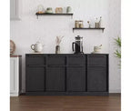 Mobile buffet credenza con cassetti – Contenitore a 2 o 4 cassetti per cucina e sala da pranzo