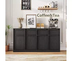 Mobile buffet credenza con cassetti – Contenitore a 2 o 4 cassetti per cucina e sala da pranzo