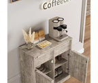 Mobile buffet credenza con cassetti – Contenitore a 2 o 4 cassetti per cucina e sala da pranzo