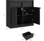 Mobile buffet credenza con cassetti – Contenitore a 2 o 4 cassetti per cucina e sala da pranzo