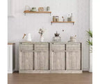 Mobile buffet credenza con cassetti – Contenitore a 2 o 4 cassetti per cucina e sala da pranzo