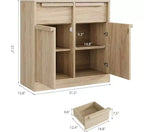 Mobile buffet credenza con cassetti – Contenitore a 2 o 4 cassetti per cucina e sala da pranzo
