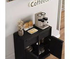 Mobile buffet credenza con cassetti – Contenitore a 2 o 4 cassetti per cucina e sala da pranzo