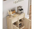 Mobile buffet credenza con cassetti – Contenitore a 2 o 4 cassetti per cucina e sala da pranzo