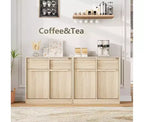 Mobile buffet credenza con cassetti – Contenitore a 2 o 4 cassetti per cucina e sala da pranzo