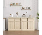 Mobile buffet credenza con cassetti – Contenitore a 2 o 4 cassetti per cucina e sala da pranzo