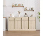 Mobile buffet credenza con cassetti – Contenitore a 2 o 4 cassetti per cucina e sala da pranzo
