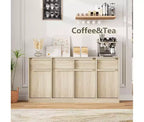 Mobile buffet credenza con cassetti – Contenitore a 2 o 4 cassetti per cucina e sala da pranzo