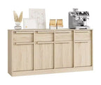 Mobile buffet credenza con cassetti – Contenitore a 2 o 4 cassetti per cucina e sala da pranzo