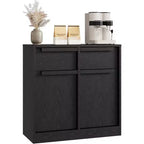 Mobile buffet credenza con cassetti – Contenitore a 2 o 4 cassetti per cucina e sala da pranzo