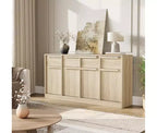Mobile buffet credenza con cassetti – Contenitore a 2 o 4 cassetti per cucina e sala da pranzo