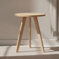 GDFStudio Amara Farmhouse Rubberwood Accent Table
