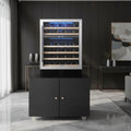 Printer Stand with Storage, Mobile Metal File Cabinet for Home Office Organization