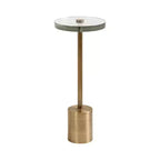 Kate and Laurel Xyler Round Glass Drink Table