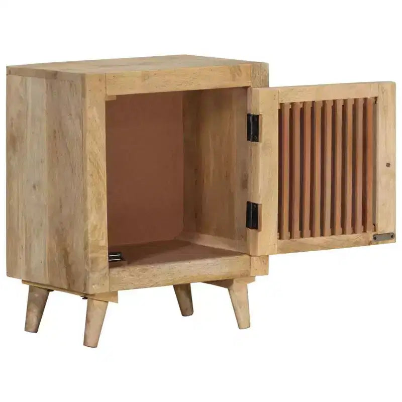 Comodino in Legno Massello di Mango