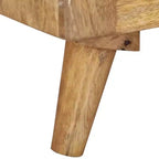 Comodino in Legno Massello di Mango
