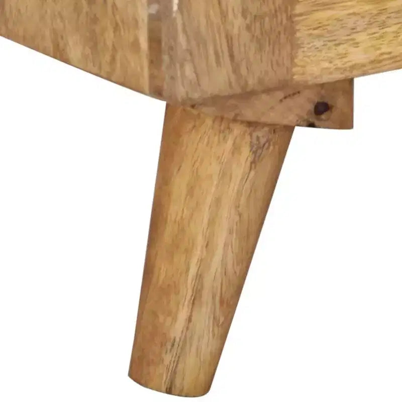 Comodino in Legno Massello di Mango