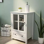 Mobile credenza con ante in vetro