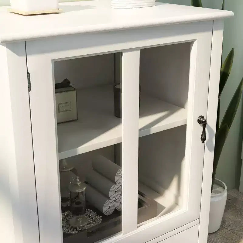 Mobile credenza con ante in vetro