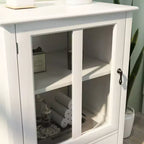 Mobile credenza con ante in vetro