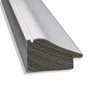 Specchio da parete per bagno con cornice bianca