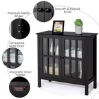 Credenza con ante in vetro