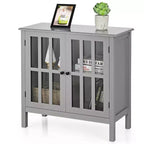 Credenza con ante in vetro