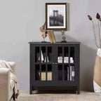 Credenza con ante in vetro