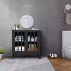 Credenza con ante in vetro