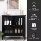 Credenza con ante in vetro