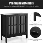 Credenza con ante in vetro