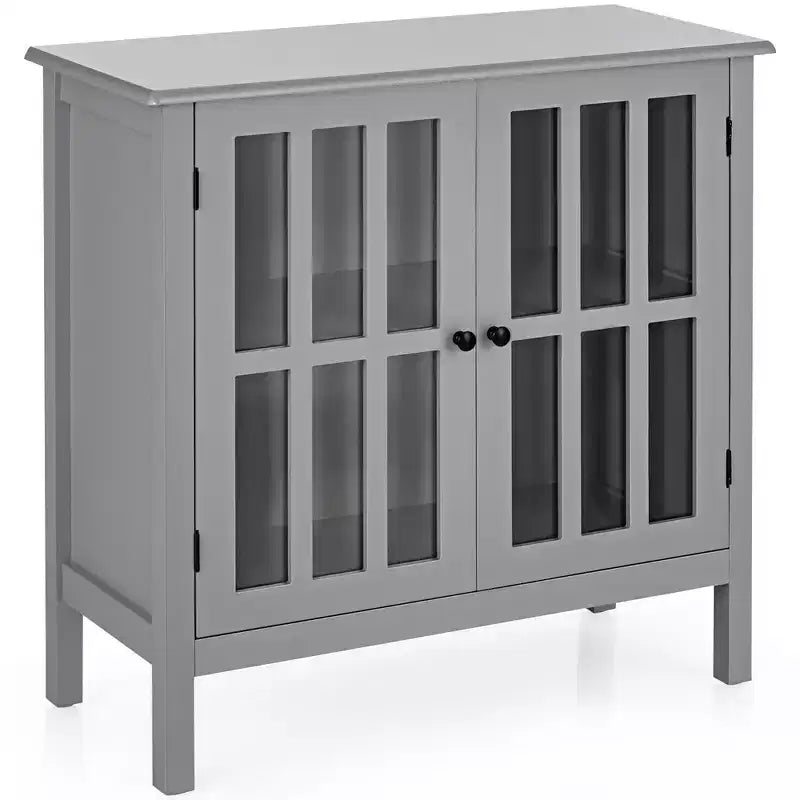 Credenza con ante in vetro