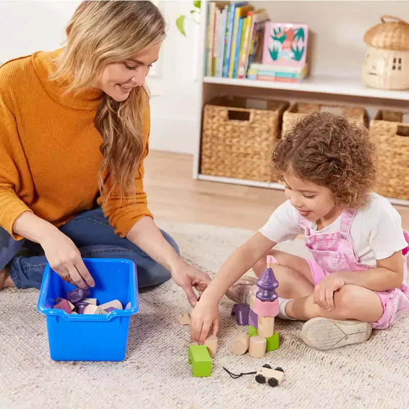 Appendiabiti a 5 scomparti per bambini con panca e contenitori