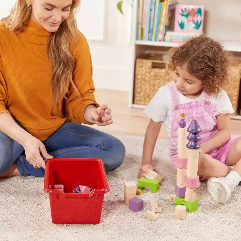 Appendiabiti a 5 scomparti per bambini con panca e contenitori